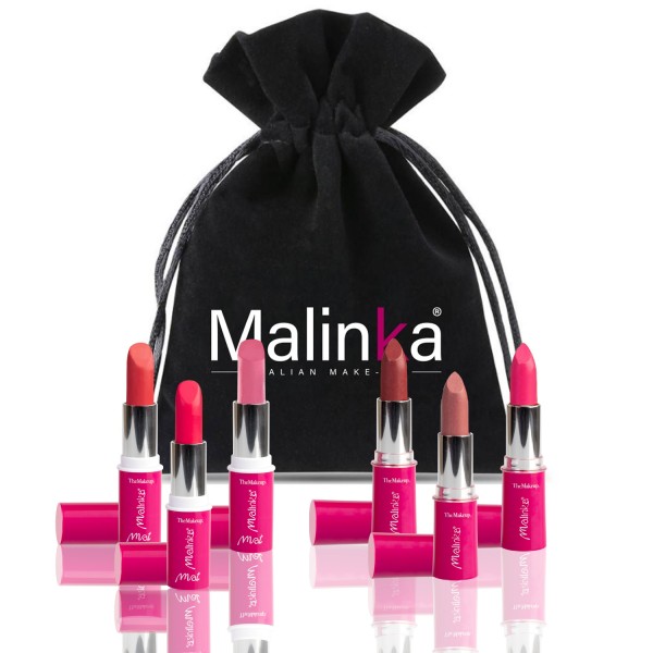 Pink Collection Lipstick  Mat n: 02 - 14 - 18 Shine n: 10 -13 - 19 con Sacchetto in velluto